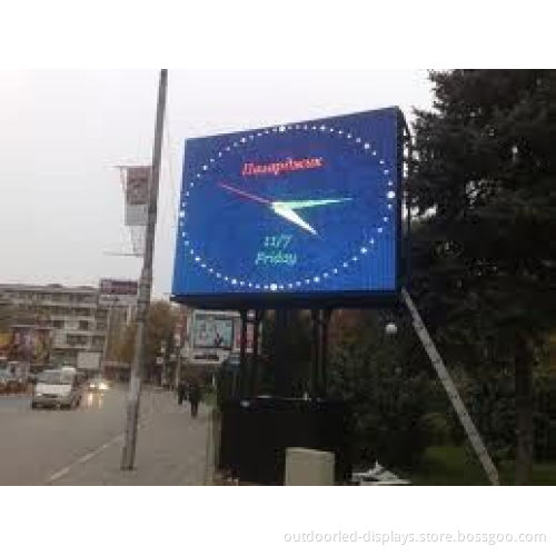 Full Color Led Scrolling Message Sign For Cars , P20 Outdoor Dip Board